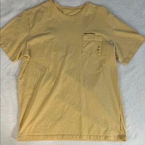 Good Vibes Yellow Men's T-Shirt